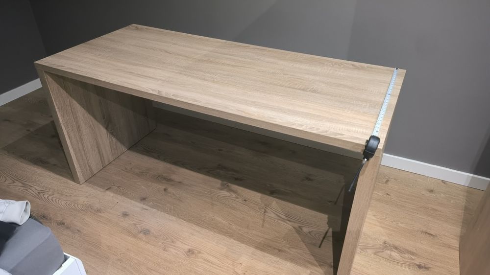 Duże biurko dąb sonoma