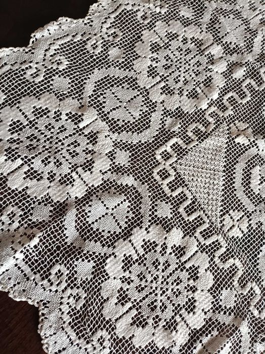 Toalha de chá antiga