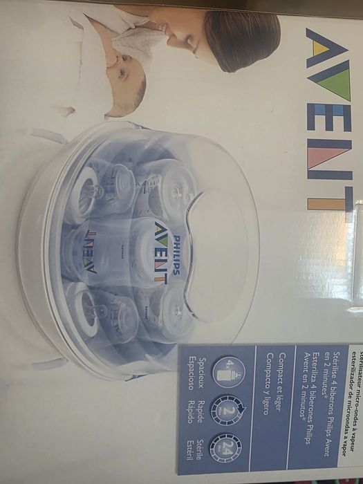 Esterilizador biberão  Avent