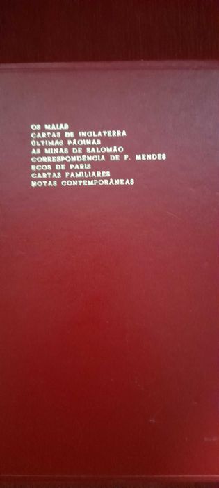 Obras de Eça de Queiroz Lello 3 volumes