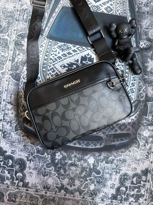 USA‼️ Сумка чоловіча через плече Coach | Сумка мужская Coach | Барсетка