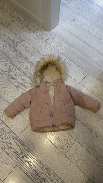 Куртка пуховик Zara 98