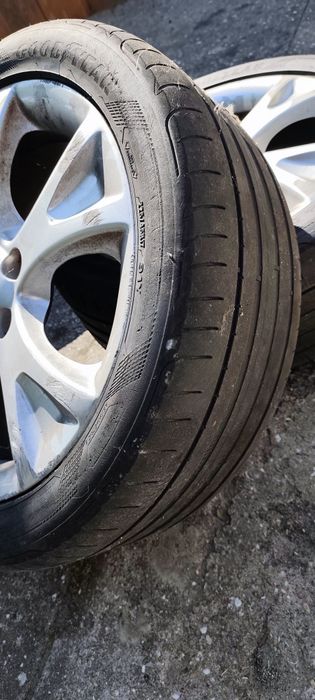 Jantes liga leve 17' Skoda com pneus