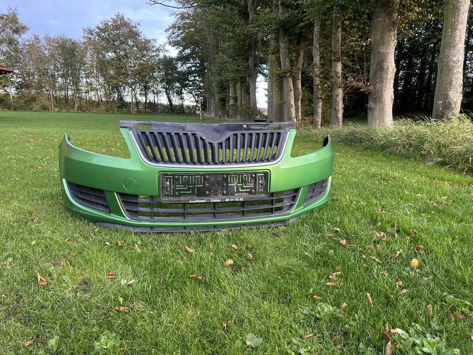 Бампер Шкода Фабія 2012р