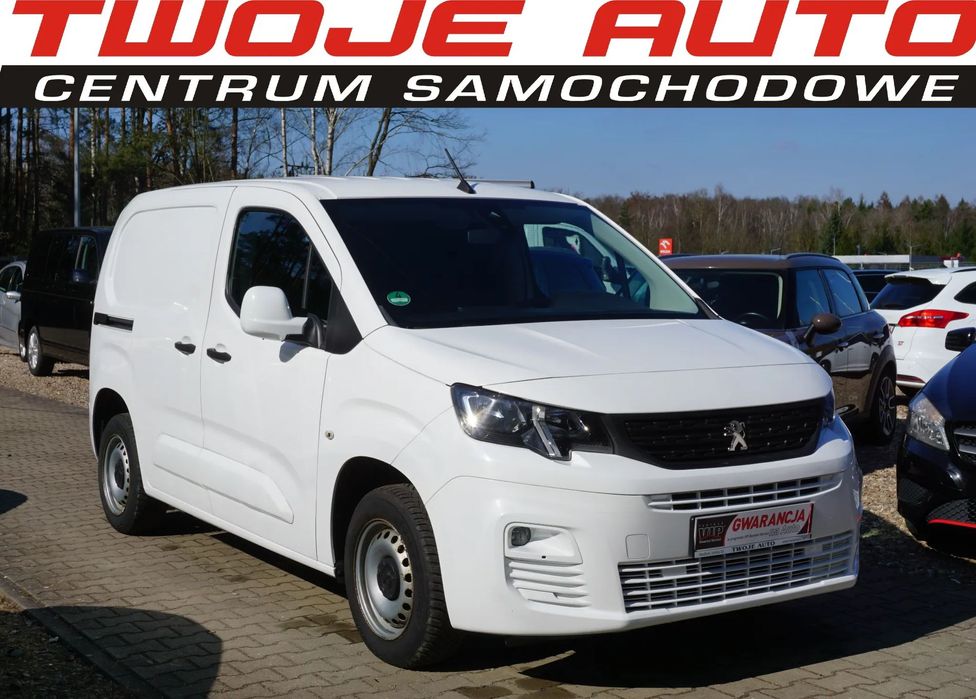 Peugeot PARTNER  GWARANCJA 1.5HDi 76PS Klimatyzacja Bezwypadkowy SerwisASO Zamiana