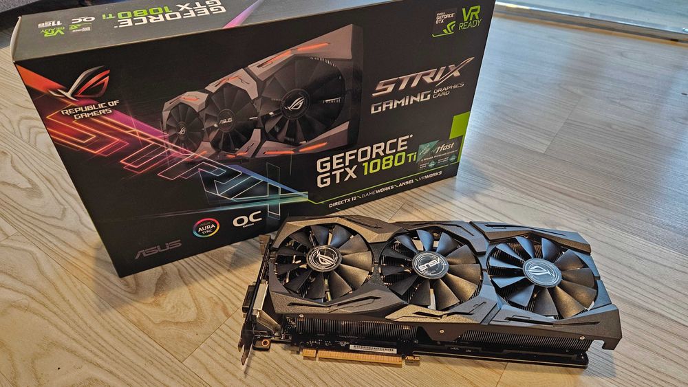 ジャンク ROG STRIX GTX1080ti ASUS - GTX1080ti ASUS ROG STRIX ジャンク品 Strix 1080 ti