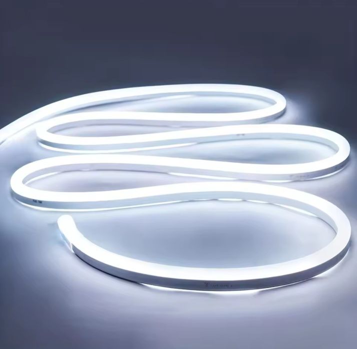 Taśma LED neon 5m 12V ciepła biała zimna biała