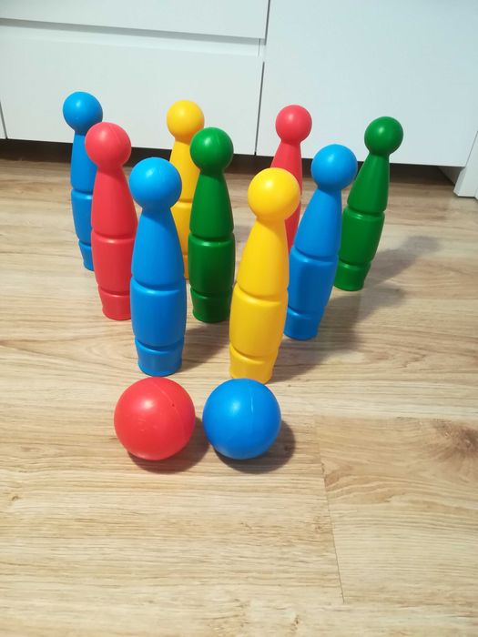 Kręgle plastikowe