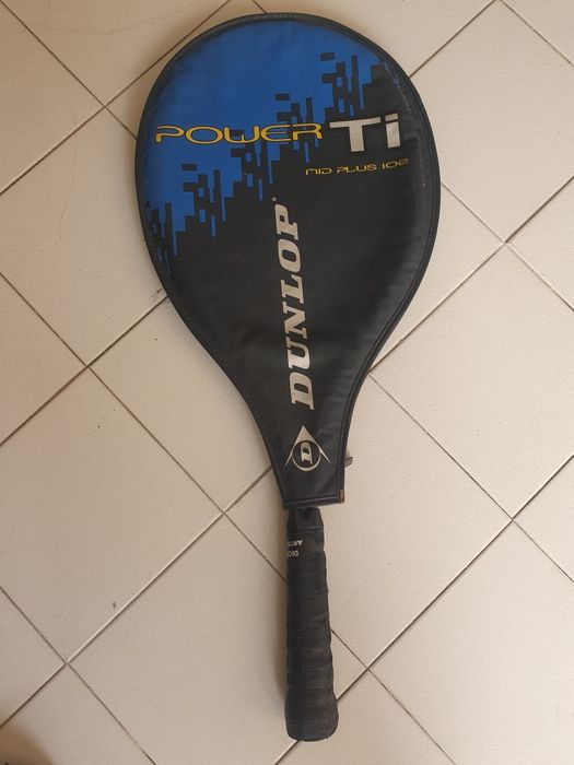 Raquete de Ténis Dunlop Power Ti Mid Plus 102 + capa original