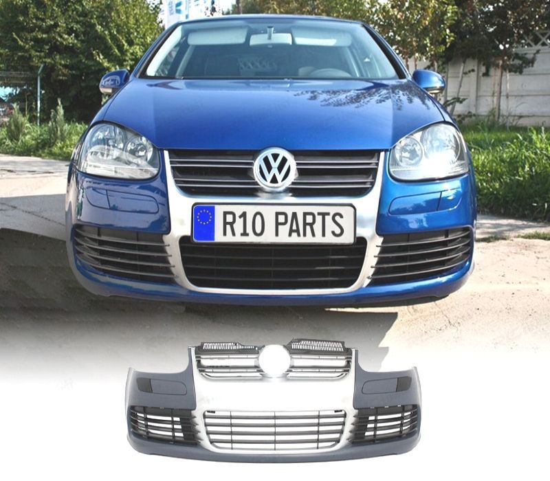 PARA-CHOQUES FRONTAL VOLKSWAGEN VW GOLF 5 LOOK R32 CROMADO