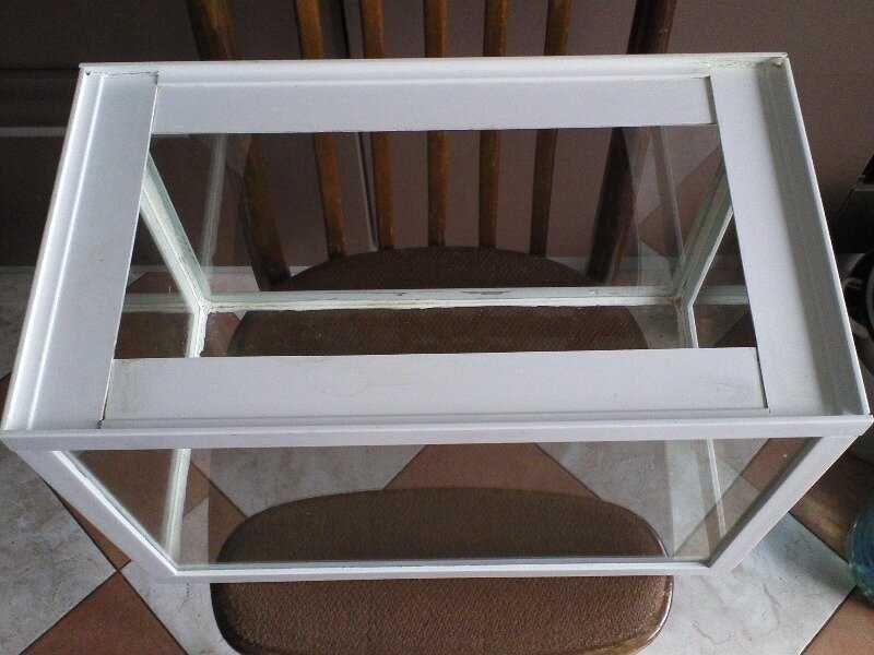 Аквариум для рыбок 46х26см .Декорация корабль