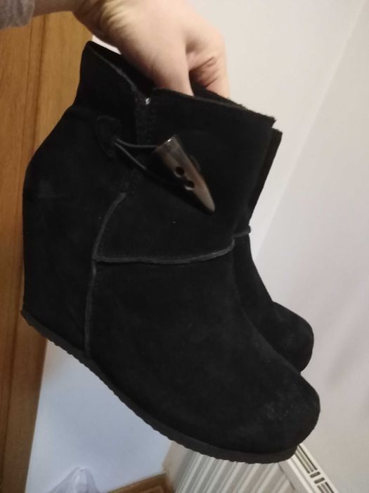 buty zamszowe damskie rozmiar 42