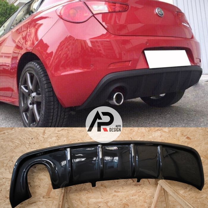 Alfa Romeo Giulietta Difusor Preto brilhante Veloce QV