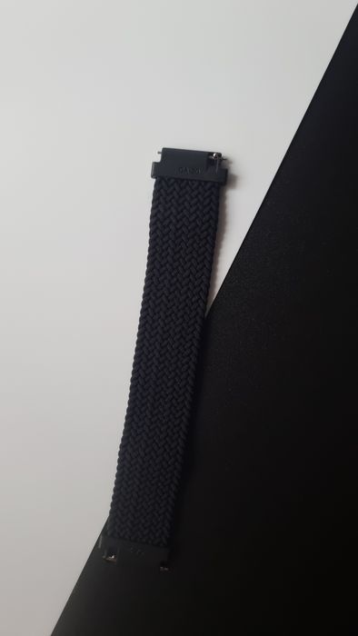 Pasek plecionego materiału 20 mm do zegarka Samsung, Huawei, Amazfit,