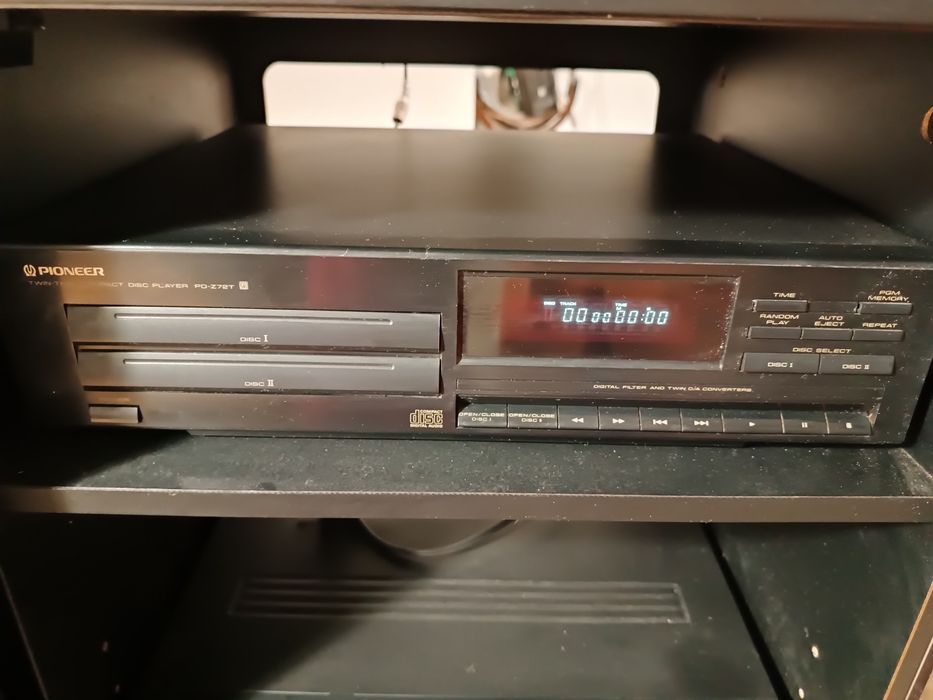 Pioneer PDZ72T Leitor de CDS Duplo Deck