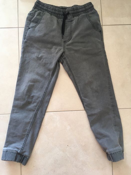 Joggery chłopięce szare