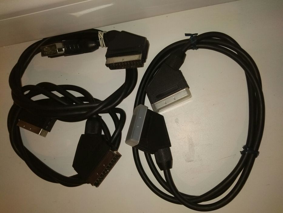 Кабеля для компьютера переходники для компа и TVа и TV.