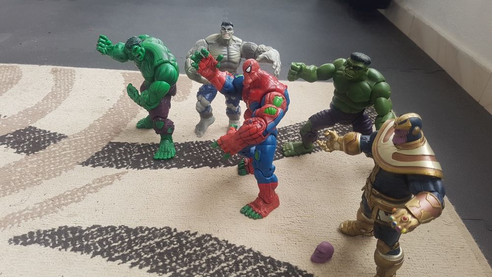 Figuras marvel coleção conjunto
