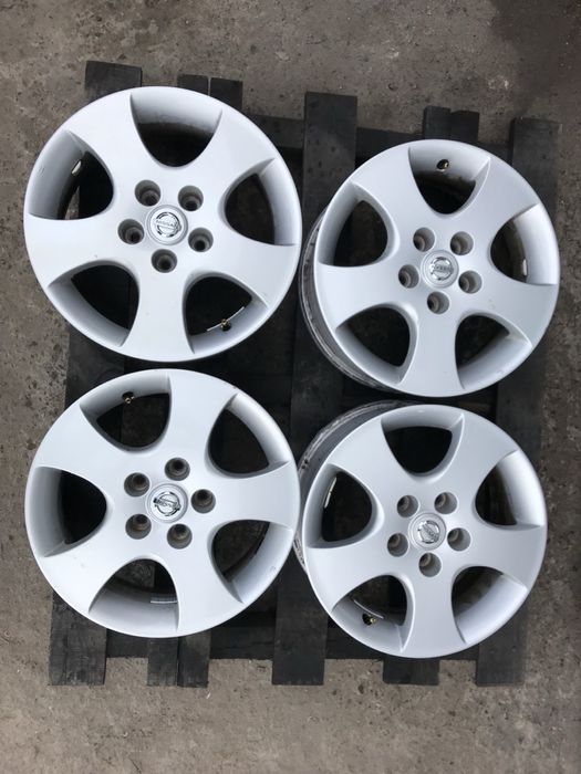 Диски Nissan Renault 5:114,3r16 титани склад б/у оригінал комплект