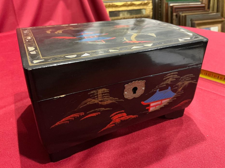 Caixa joias oriental musical com 18x12 cm anúncios abaixo