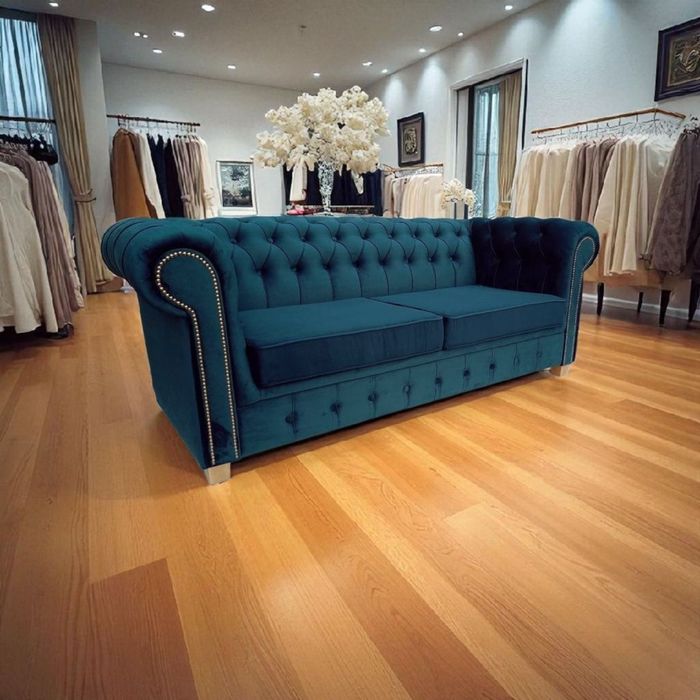 Sofa Chesterfield IV III II I. Narożnik.