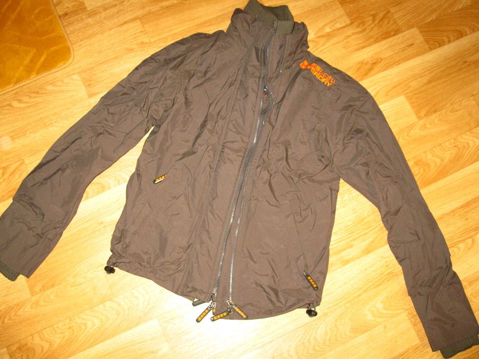 kurtka Superdry Double Roz.S brąz jak nowa
