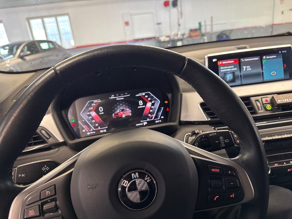 Quadrante Digital com Carplay e Android auto BMW F20 F21 F22 F52 F48