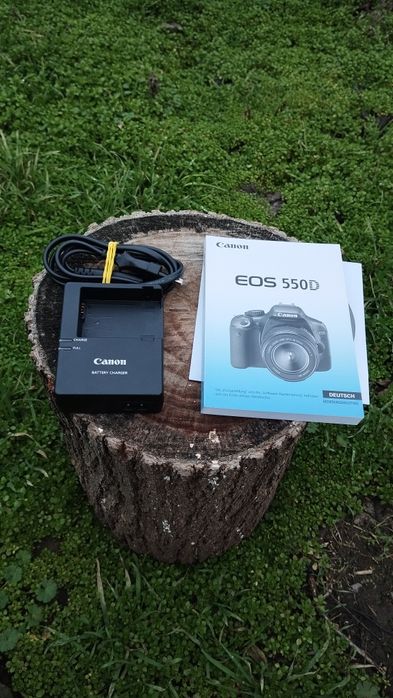 Canon 550D Коробка,SD карта Зеркальный фотоаппарат фотик фотокамера