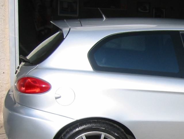 LIP SPOILER AILERON PALA ABA LÂMINA AVENTAL RABETA ALFA ROMEO GTA QUADRIFOGLIO VERDE