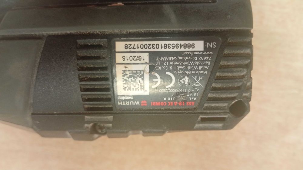 Zakrętarka Udarowa Wurth+bateria-Komis MADEJ Dębica