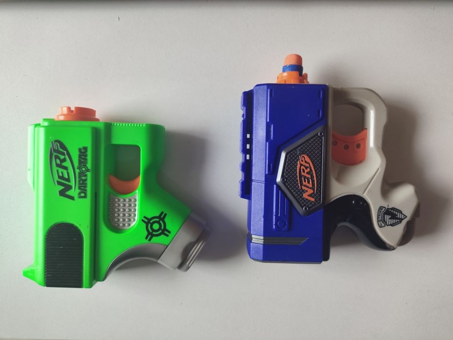 2 pistolas Nerf  usadas em bom estado