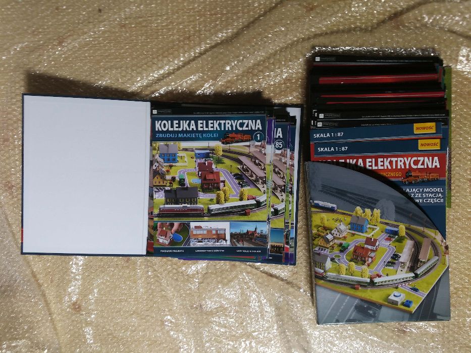 Kolejka Elektryczna , Makieta Kolei 1:87.  Zestaw Numerów 1-100