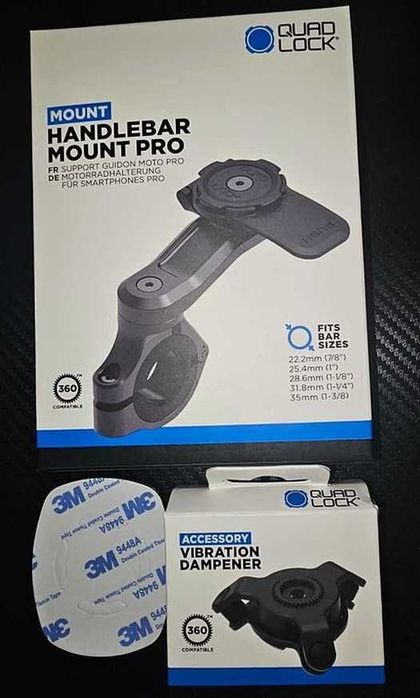 Quadlock PRO + Vibration Dampener + Universal Adapter