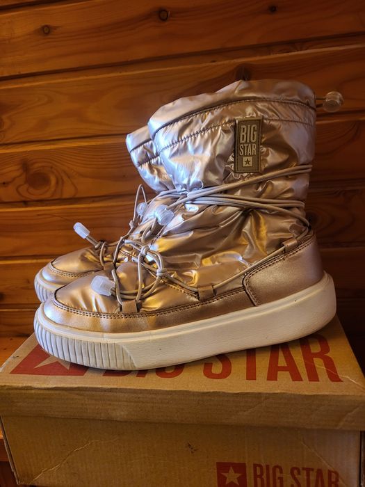 Buty zimowe ocieplane śniegowce Big Star r. 39