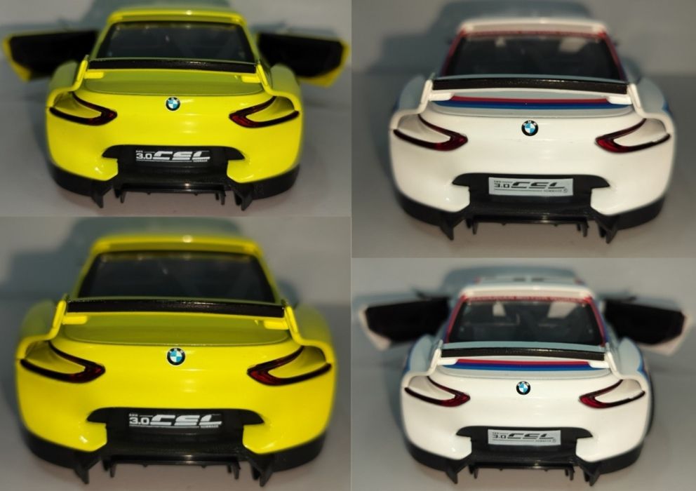 BMW 3.0 CSL Hommage R модель 1:24 ТМ Автопром MSZ Металл Звук Свет