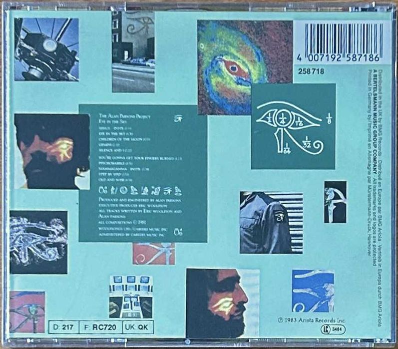 Alan Parsons Project - Eye in the Sky - 1983 - CD