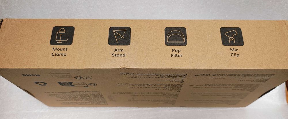 TONOR T10 Wysięgnik Mikrofonowy Regulowane Ramię Mikrofonowe Filtr Pop