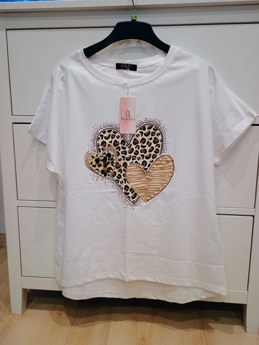 Koszulka t-shirt damski rozm.L/XL Romee's