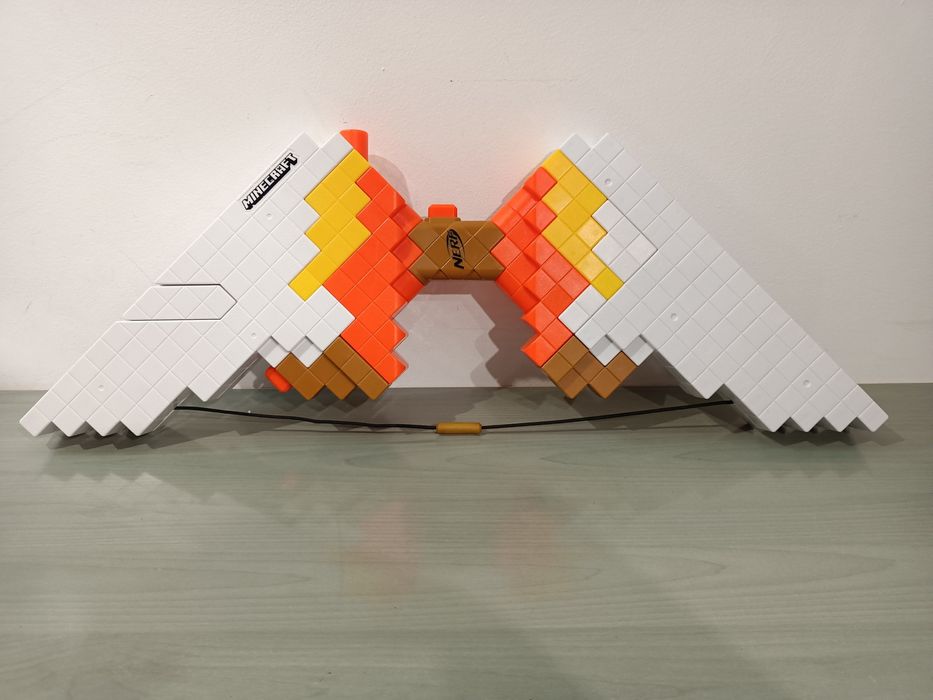 Nerf Minecraft wyrzutnia kusza zabawka dla dzieci