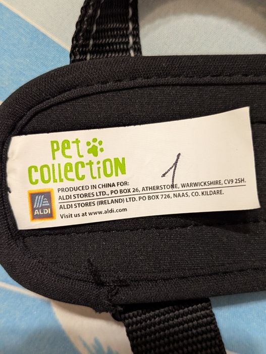 Pet Collection шлейка для собак с нагрудной пластиной (неопрен)