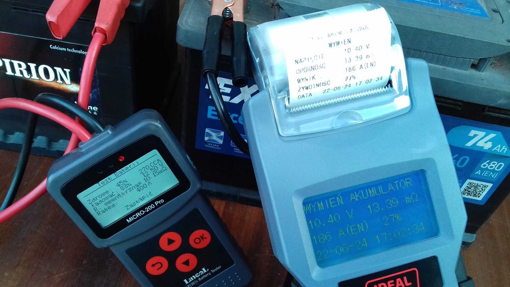 Miernik tester akumulatorów Lancol Micro 200pro