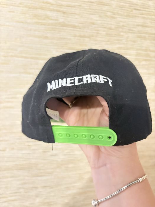 Бейсболка minecraft, кепка майнкрафт