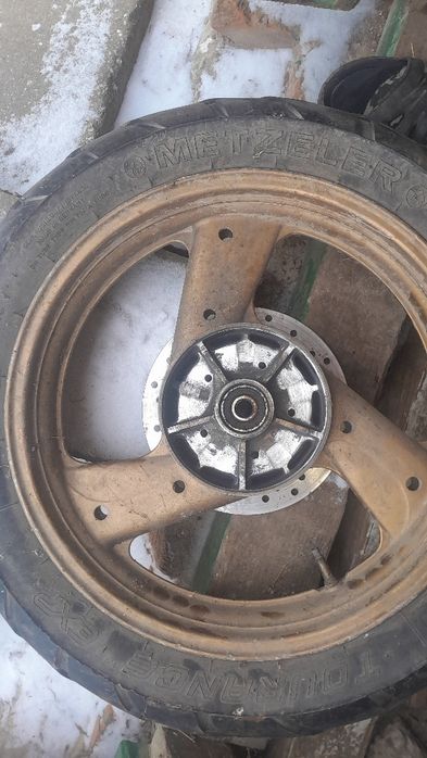 Заднє колесо R17 в зборі 150/70 R17 Metzeler Tourance EXP