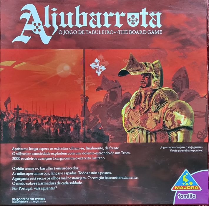 Jogo Aljubarrota - Majora NOVO
