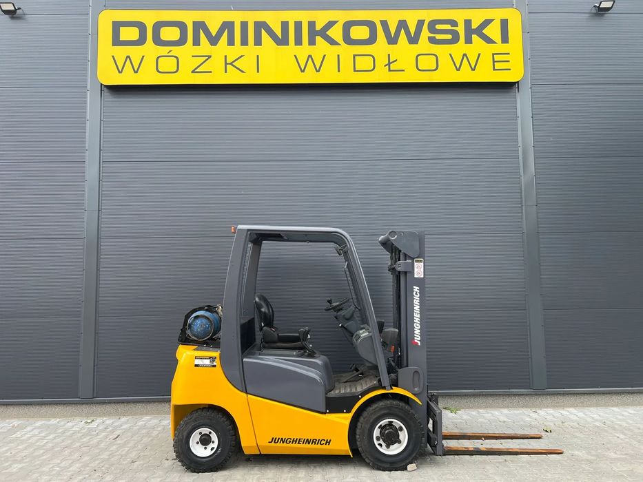 Jungheinrich TFG425  wózek widłowy 2008R. LPG triplex WYNAJEM SPRZEDAŻ SERWIS