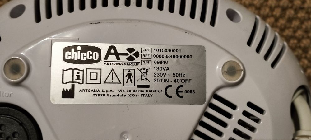 Nublizador Aerossol Chicco