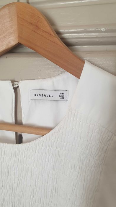 Biała sukienka / tunika Reserved rozmiar 42