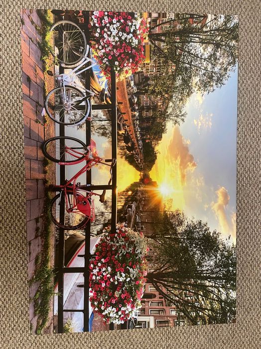 картина на холсте Amsterdam 120x80 см RozenfeldArt