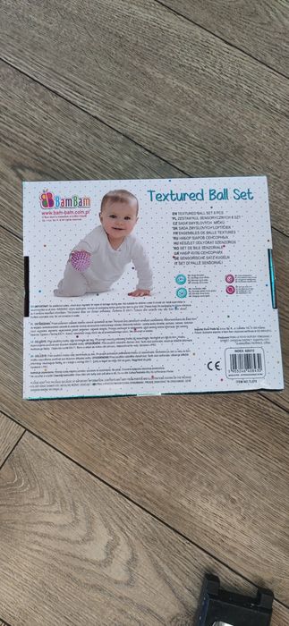 NOWE BamBam, kule sensoryczne, zestaw, 8 szt
