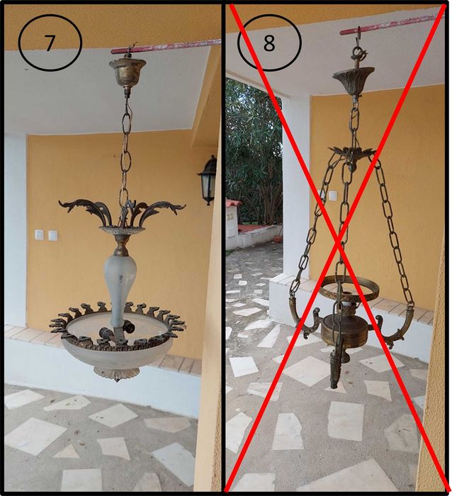 Candeeiros antigos com história